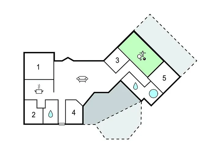 Сasa de vacaciones 6 Bedroom In *